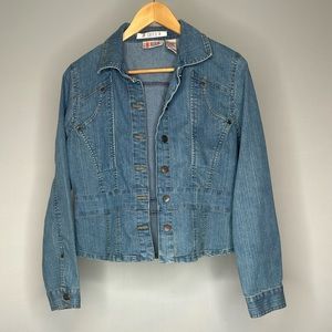Bill Blass petite denim jacket